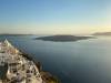 Santorin Blick auf Fira und Nea Kammeni