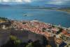 Nafplio City View Above I Bourtzi old town jetty