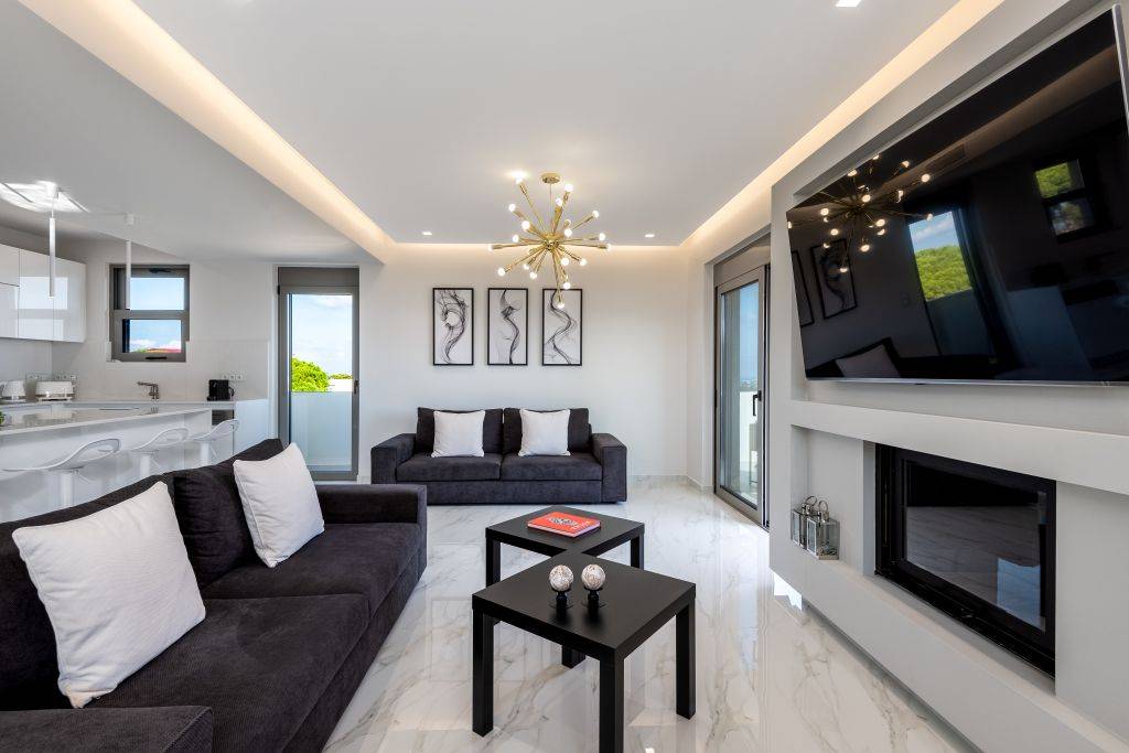 Panorama Luxury Penthouse Wohnzimmer b